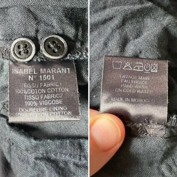 Isabel Marant Black Jacket Dress